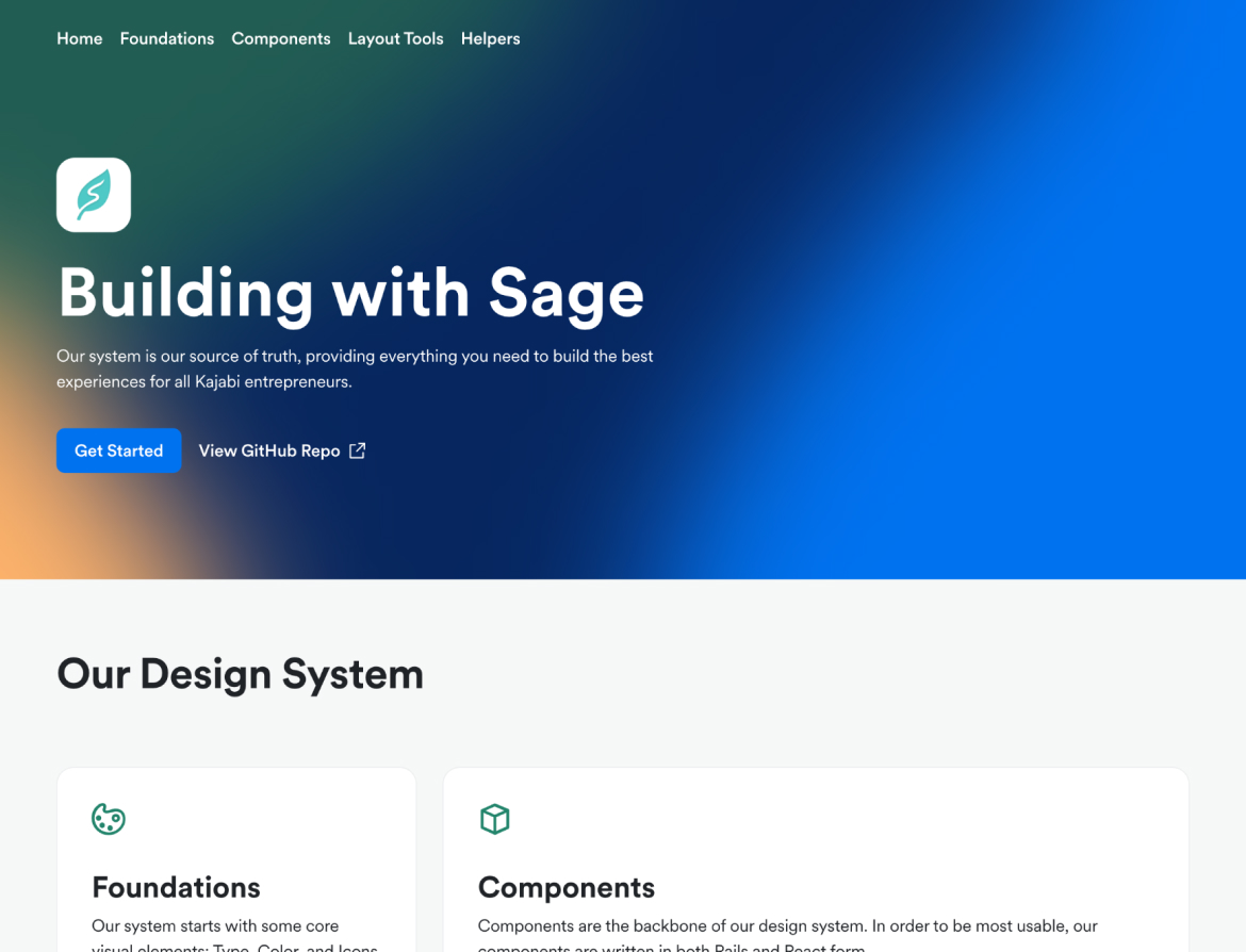 Sage Design System