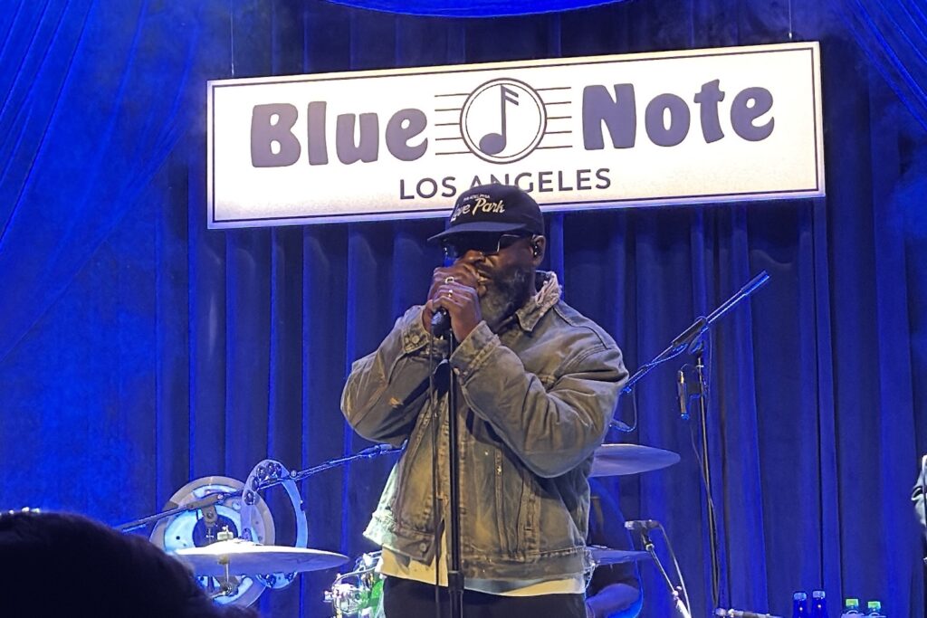 Black Thought on stage at Blue Note Los Angeles
